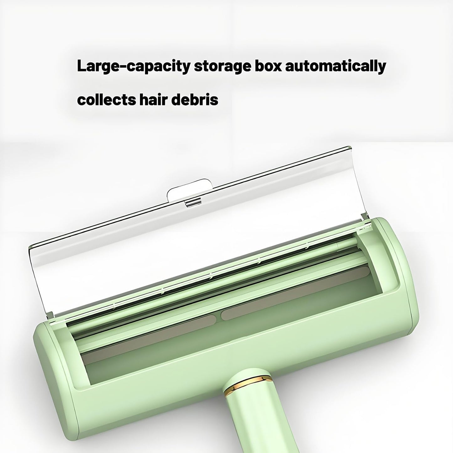 Pet Hair Remover Lint Roller - Washable Reusable, Static Adsorption for Cat Dog Hair Removal On Furniture, Sofas, Bedding, Carpets,Pet Hair Removal Tool,Dog Hair Remover,Lint Remover (Green)