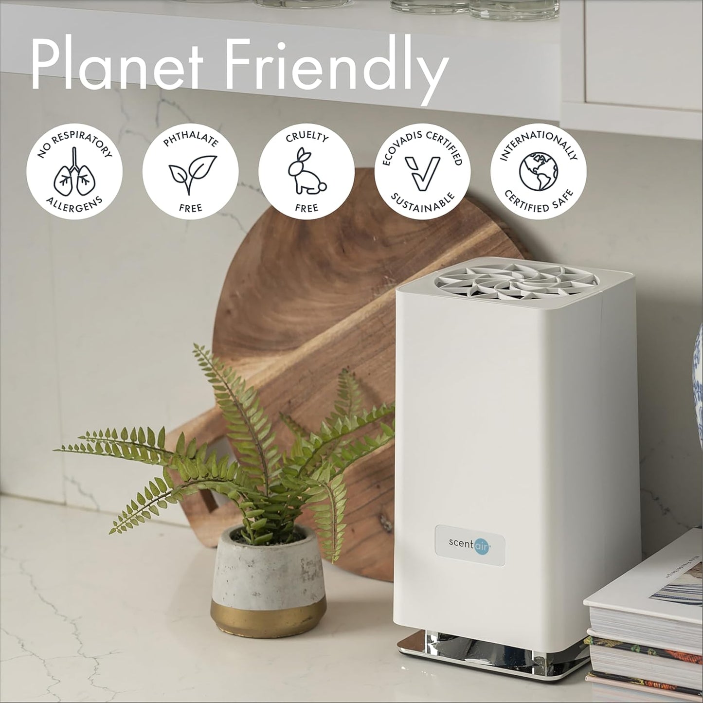 ScentAir Whisper Home Monthly Plug-in Refill, Fragrance Cartridge for Home and Office, White Blossom Tea