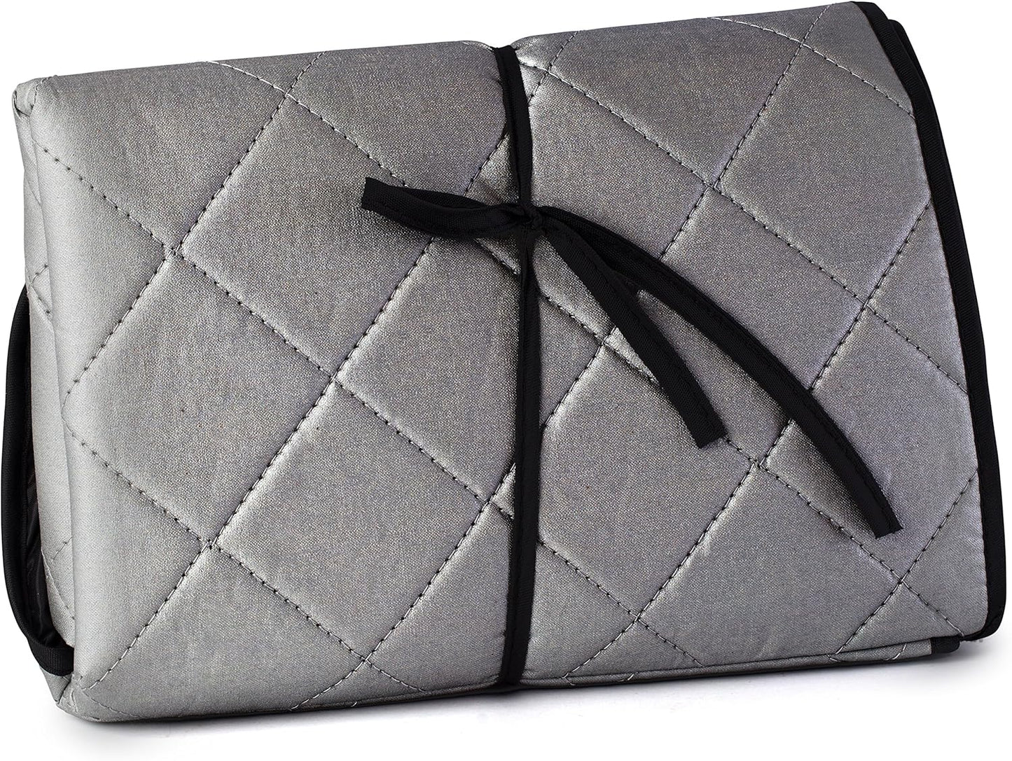 Handy Laundry Magnetic Ironing Mat, Change Any Flat Surface into an Ironing Board, Silicone Slip Resistant Iron Rest to Safely Place Your Hot Iron, Easy to Take Along When Traveling, (19 x 28 Inches)