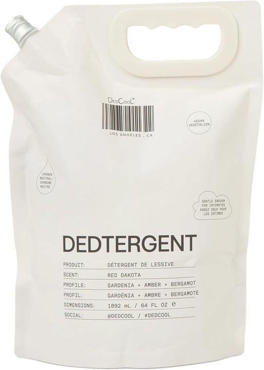 DedCool Liquid Laundry Dedtergent | Red Dakota | Bold Woody Fragrance Detergent | Removes Stains | Infused with Natural Essential Oils | Non-Toxic | 120 Washes | 64 fl oz