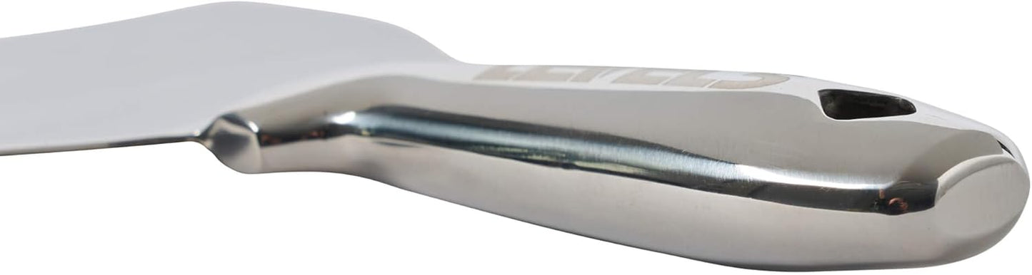 10" All Stainless Steel Joint Knife - LEVEL5 | Professional Grade Putty Blade, Premium Polished All-Metal, Precision Ground Edge, Ergonomic, Corrosion Resistant | 5-410