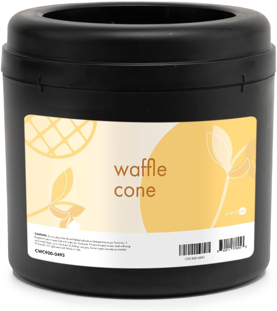 ScentAir Whisper Home Monthly Plug-in Refill, Fragrance Cartridge for Home and Office, Amazon Exclusive, Waffle Cone