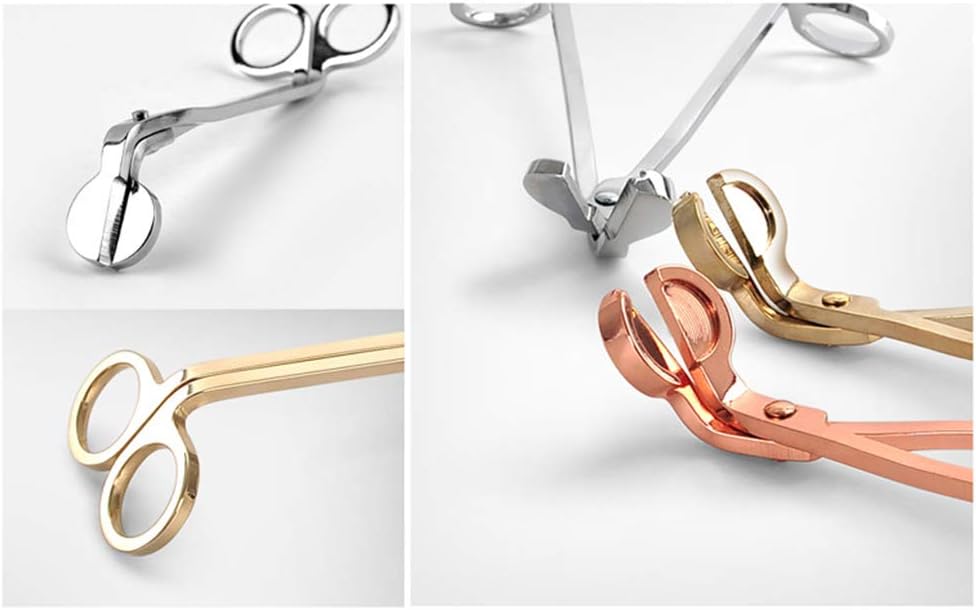 Candle Wick Trimmer Candle Wick Clipper Wick Cutter Scissor, Gold