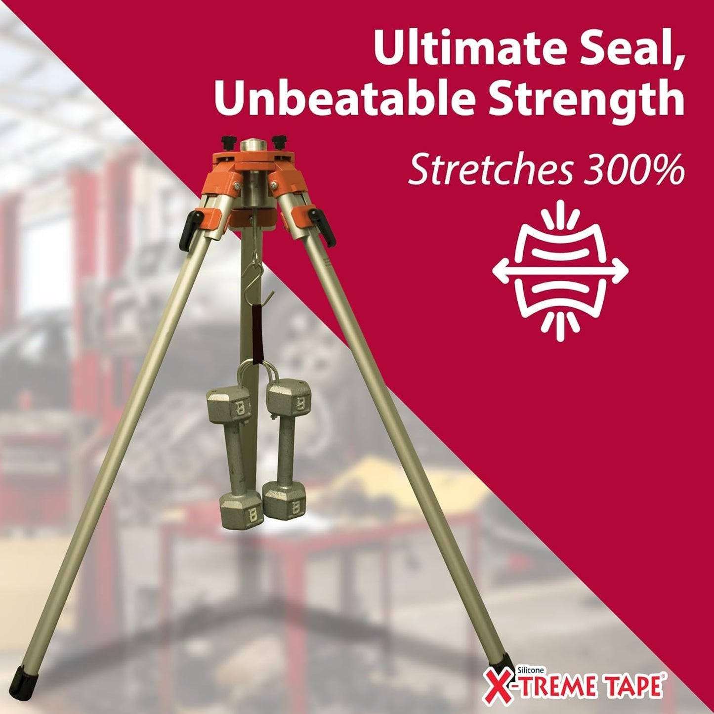 X-Treme Tape MOCAP Heavy Duty Waterproof Self Fusing Silicone Rubber Tape for Hose, Pipe, Electrical, Automotive, Outdoor, and Repairs - Leak Proof, Insulating - 1-1/2 Inch x 36 Ft Roll - Black