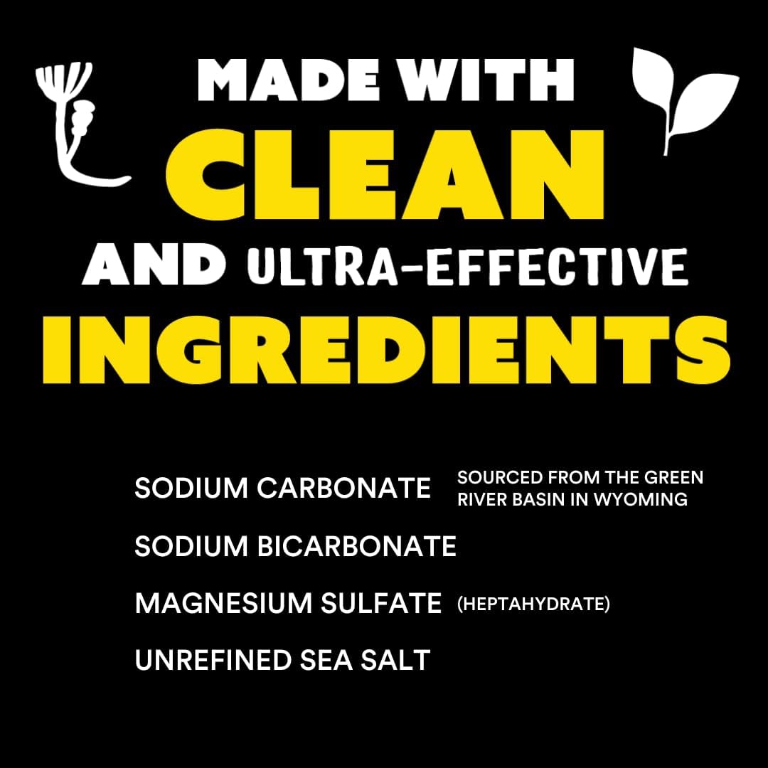 Molly's Suds Original Laundry Detergent Powder | Clean Laundry Detergent Powder for Sensitive Skin | Simple, Effective Ingredients, Stain Fighting | 120 Loads (Unscented)