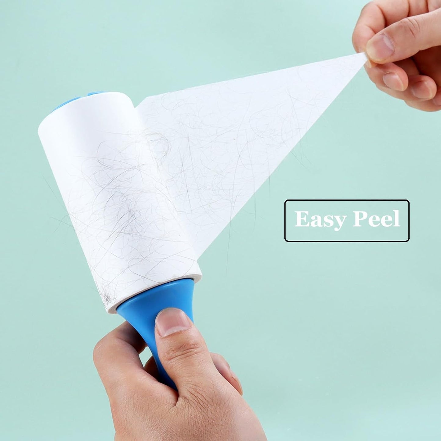 4 inch Lint Roller Refills for Amazon IKEA Evercare and Others, Extra Sticky Lint Remover Roller Refills 4 Pack, 90 Sheets per Refill, 360 Sheets Total (Inside Dia. 1 1/2 inch)