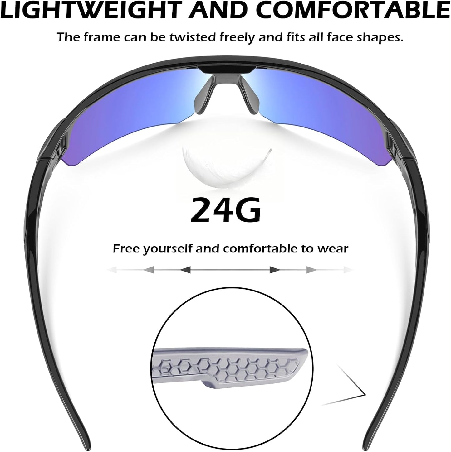 OXG 12 Pack Safety Glasses for Men Women, ANSI Z87.1 Safety Goggles Impact Resistant Protective Eyewear for Work, Outdoor