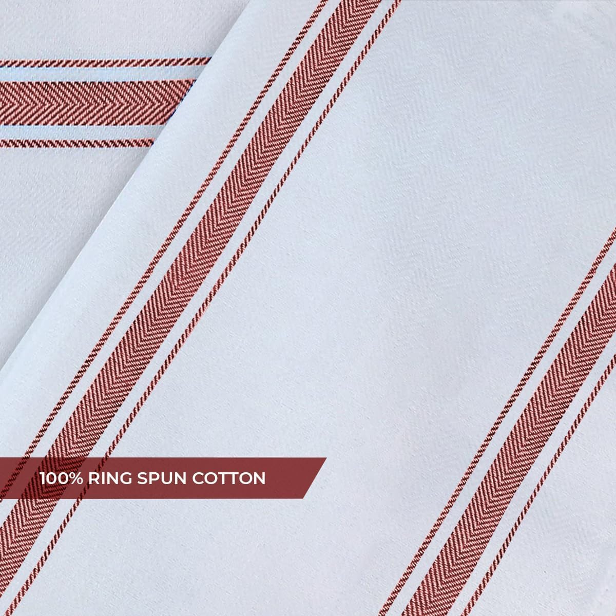 Dish Towels Set (Value Pack of 45) Size 15x25 Inch, 100% Cotton Soft & Absorbent Linen Kitchen Towels, Tea Towels, Reusable Cleaning Cloths for Household Cleaning (Multi)