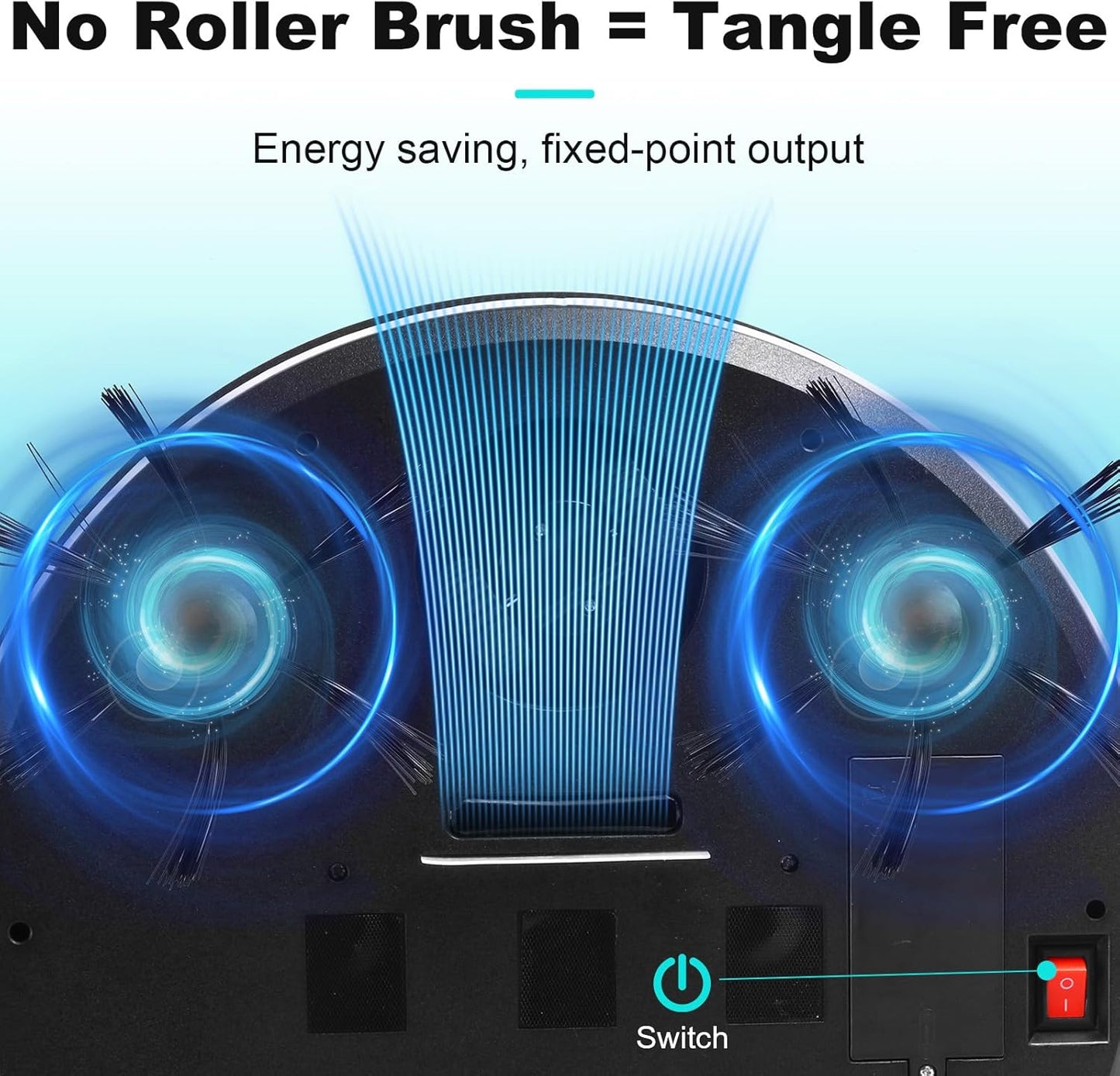 Robot Vacuum with Automatic dust Collection Base,Strong Suction,Robot Vacuum Cleaner and Mop Combo, 3-in-1 Vacuum,Robot Vacuum Cleaner,Intelligent Navigation Obstacle Avoidance,Ultra Thin Design,White