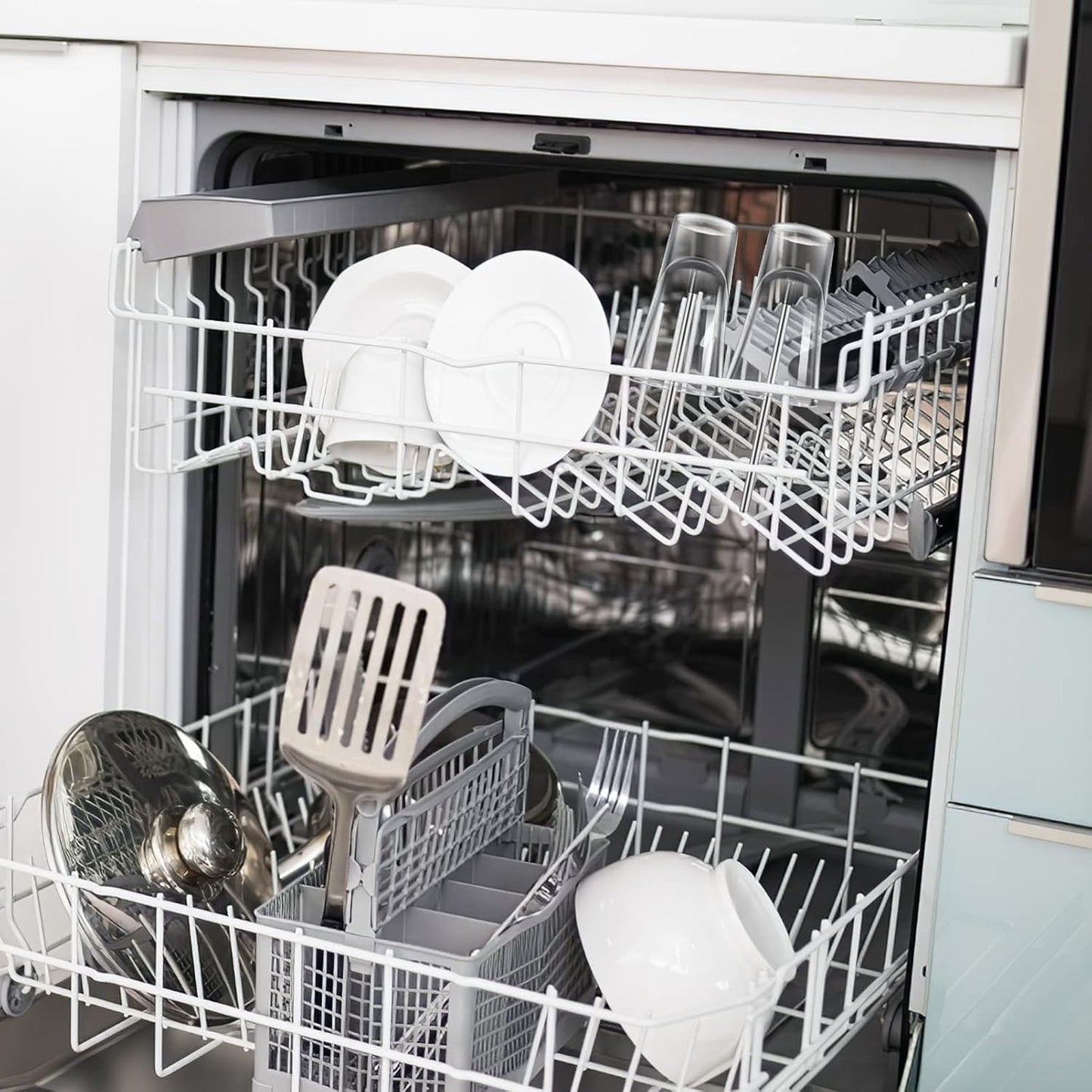 Bottles Bottles Bottles Bottle Holders Dishwasher 8pcs Dish Drying Rack Stainless Steel Insert Sticks Compatible for Soda Bottles Utensil Holder Utensil Holder Utensil Holder