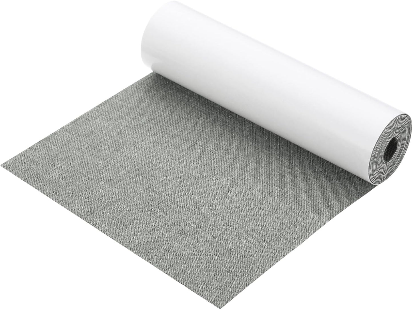 PATIKIL 70x6.2 Inch Linen Repair Tape, Repair Fabric Patch Self Adhesive Couch Patch Line Repair Patch for Furniture Sofa Car Seats Office Chairs, Dove Gray