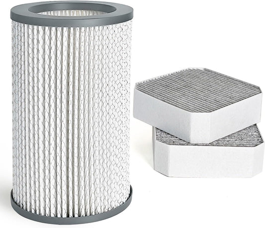 3 Pack Air Replacement Filters Set Compatible with Molekule Air Purifier, PECO Filter Replacement Include 1 Pack PECO-Filter and 2 Pack Pre-Filter