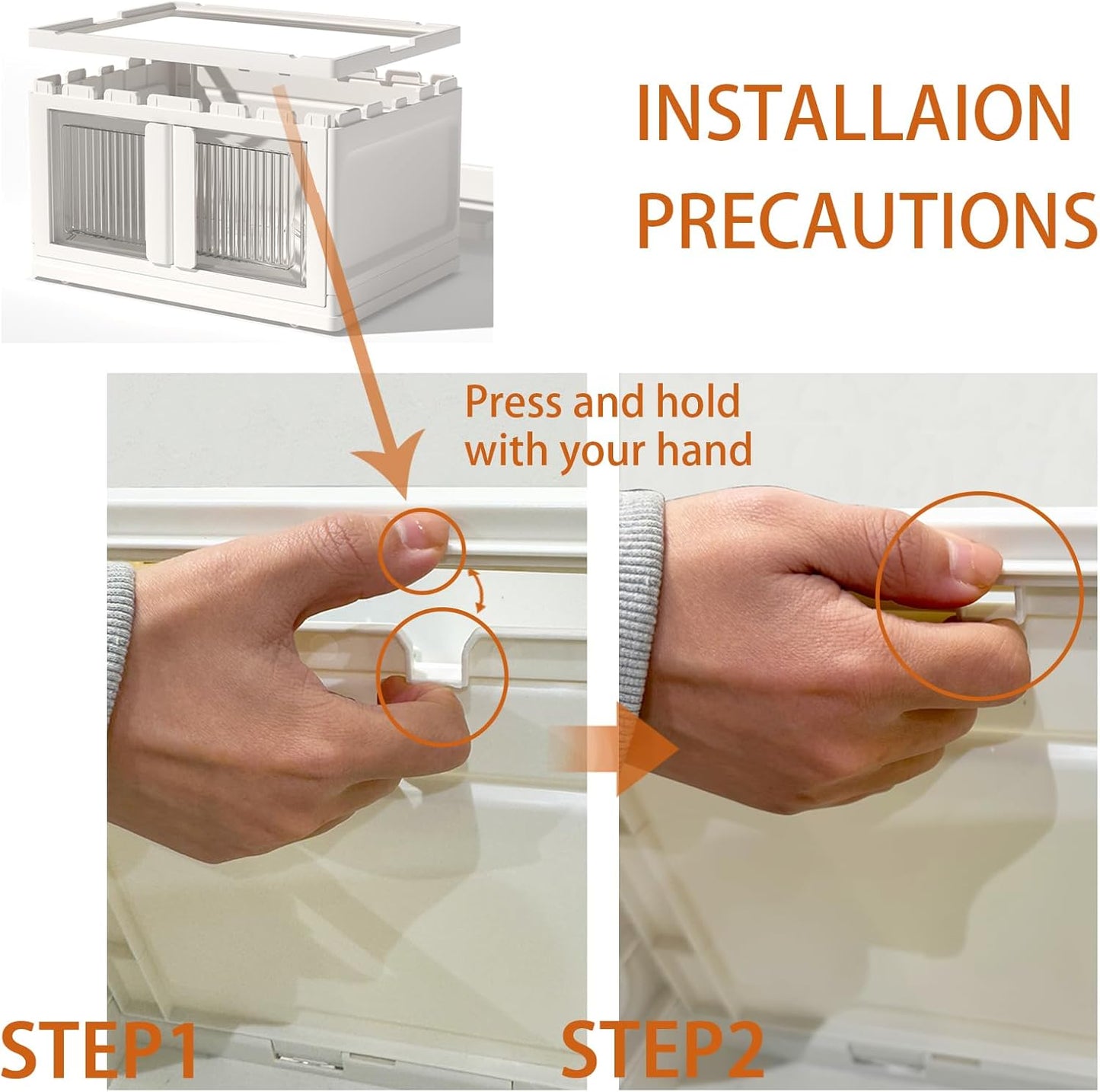 3 Tier Plastic Storage Bins with Lid，Stackable Storage Containers with Wheels, Folding Storage Boxes, Stackable Storage Bins, Closet Organizers and Storage for Living Room,Office,Dorm