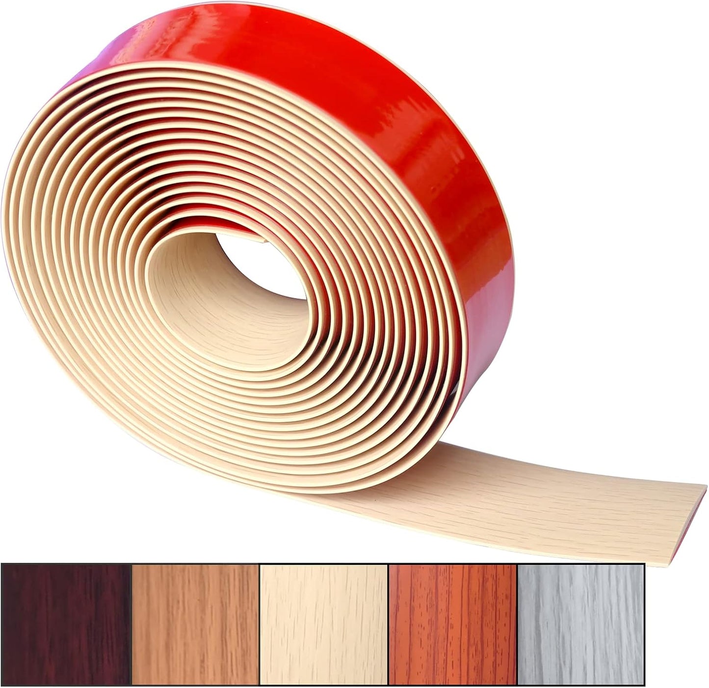Floor Transition Strip & Self Adhesive Floor Vinyl Floor Edge Trim Laminate Floor Gap Covering Joining Strip