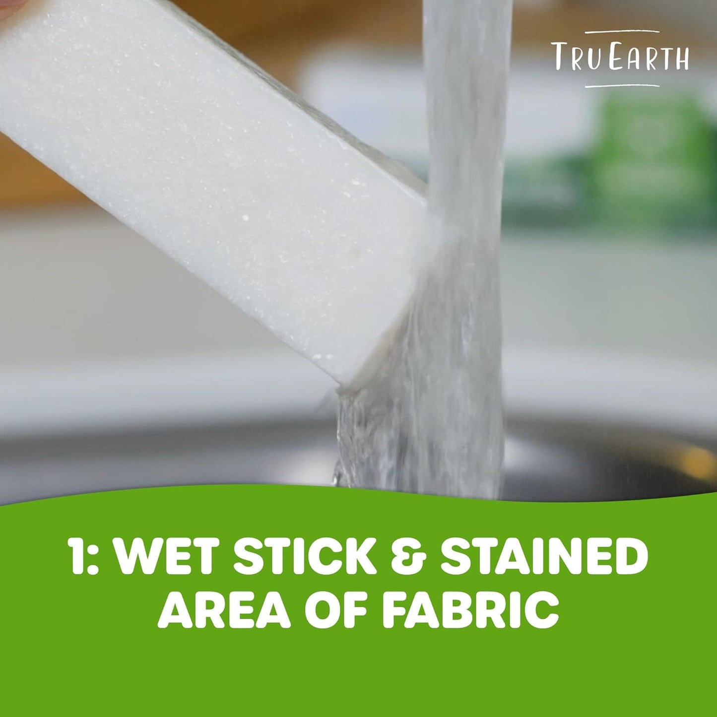 Tru Earth Stain Remover Stick | Powerful Portable Grease & Mark Remover for Clothes Laundry, Travel & Home | Stain Stick for Laundry