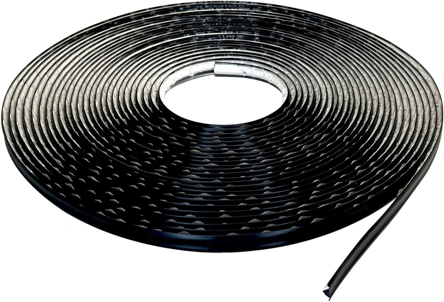 InstaTrim The Original Flexible Trim - 50ft Black 3/4" Wide Caulk Tape - Adhesive Trim with Many Uses Including Caulking for Bathtubs, Sinks, Counters, Tile, Floors - Made in USA