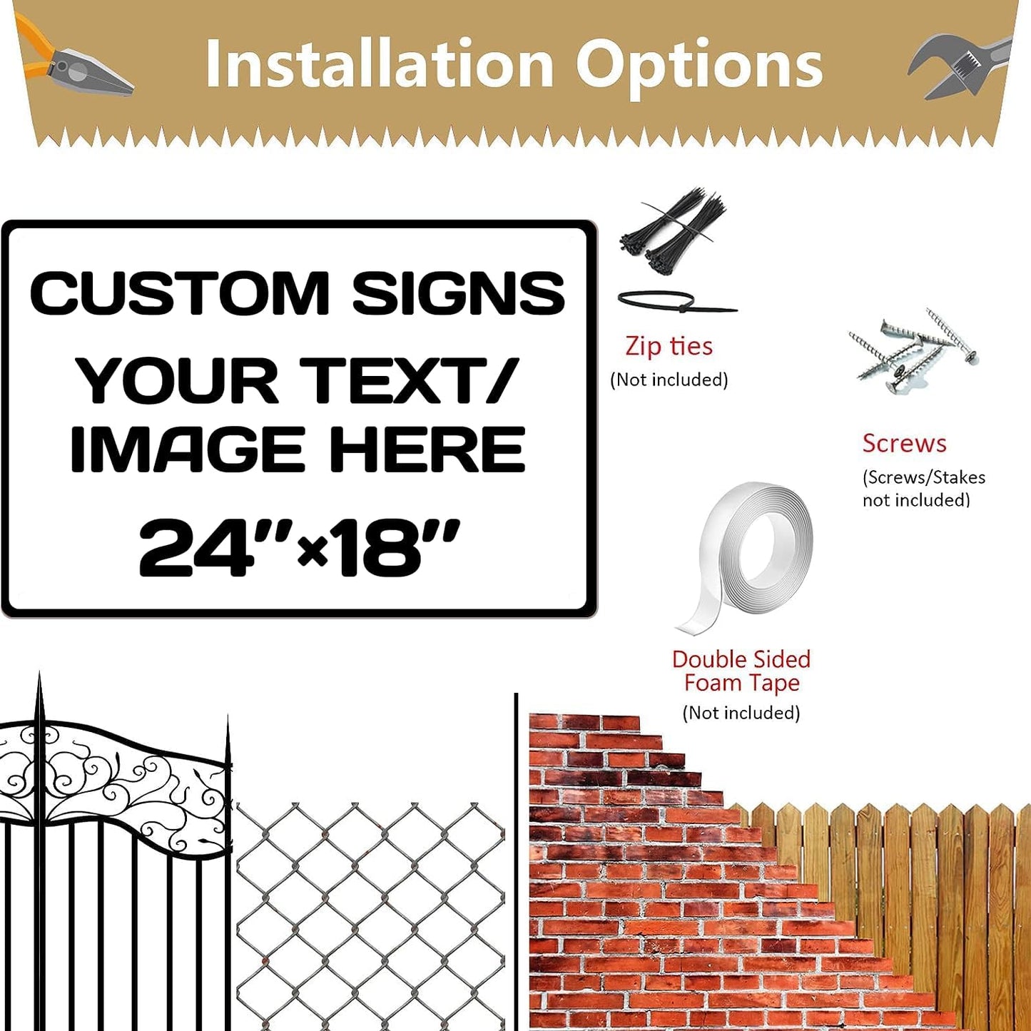 custom sign,Aluminum Weatherproof Metal Sign,Multiple Sizes ,Optional reflective,Custom Personalized Text And picture Here, Black White Traffic Regulation Horizontal Street Signs ,hazard sign,garden, door