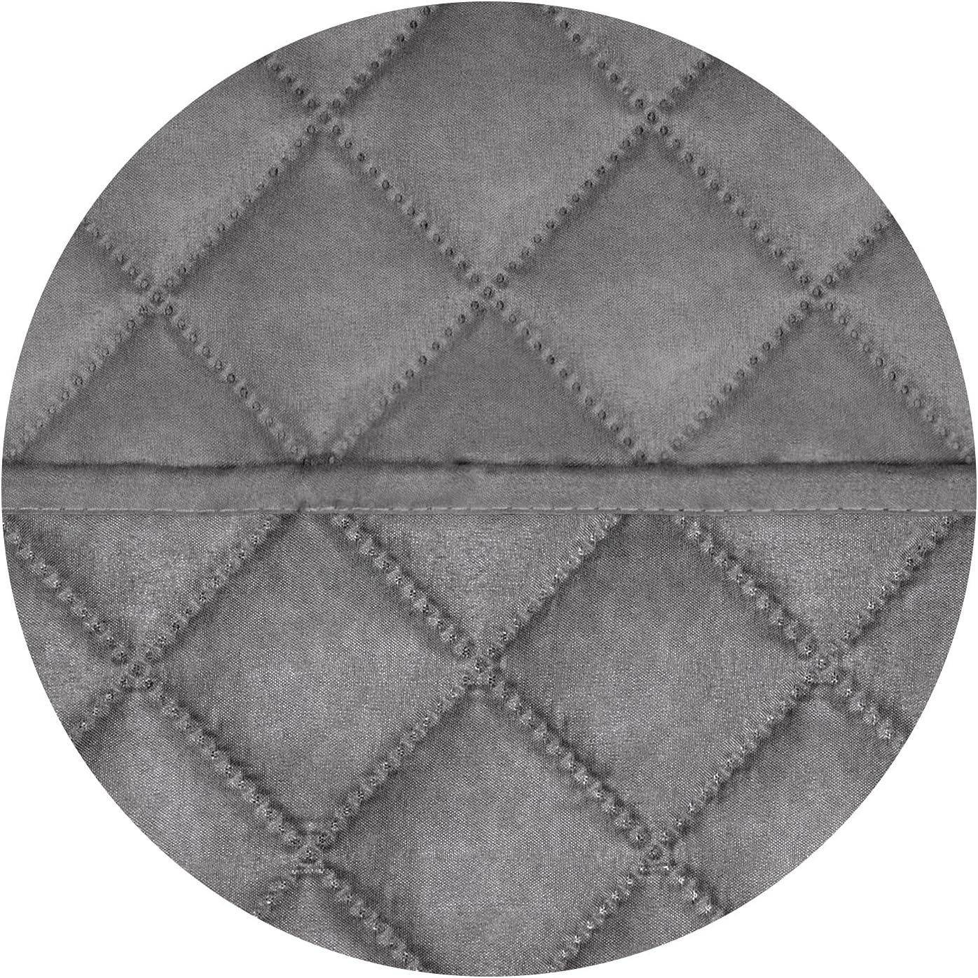 PureFit Reversible Quilted Sofa Cover, Water Resistant Slipcover Furniture Protector, Washable Couch Cover with Non Slip and Elastic Straps for Kids, Dogs, Pets (XX Large, Gray/Gray)