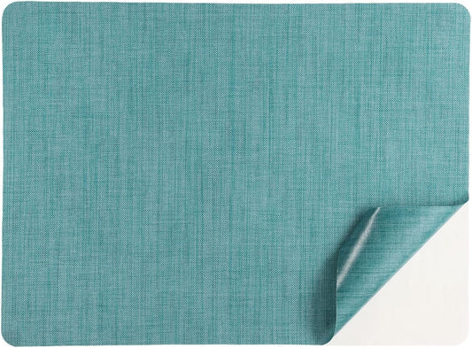 PATIKIL Linen Repair Patch, 8 x 11 Inch Self-Adhesive Linen Fabric Repair Patches for Sofa Couch Clothes Handbag Tents Car Seats Furniture, Sky Blue