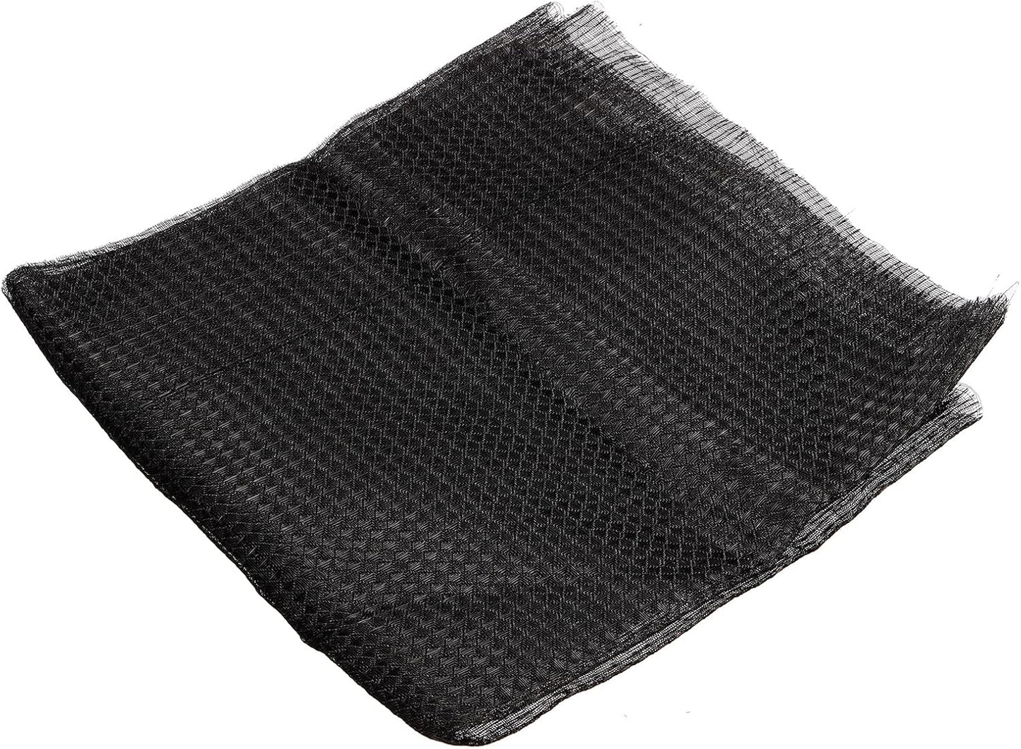PATIKIL 47.2" x 23.6" Air Conditioner Air Filter Material, Plastic Dustproof Filtering Mesh Screen Replacement for Air Conditioning, Black
