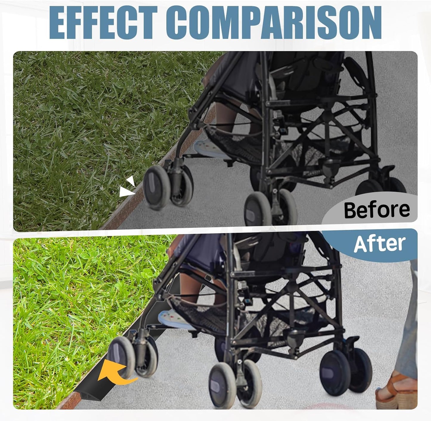 Floor Transition Strip Door Threshold 79" Floor Transition Reducer Trim on The Edges Threshold Strip Self Adhesive Suitable for Doorways, Tiles, Carpet