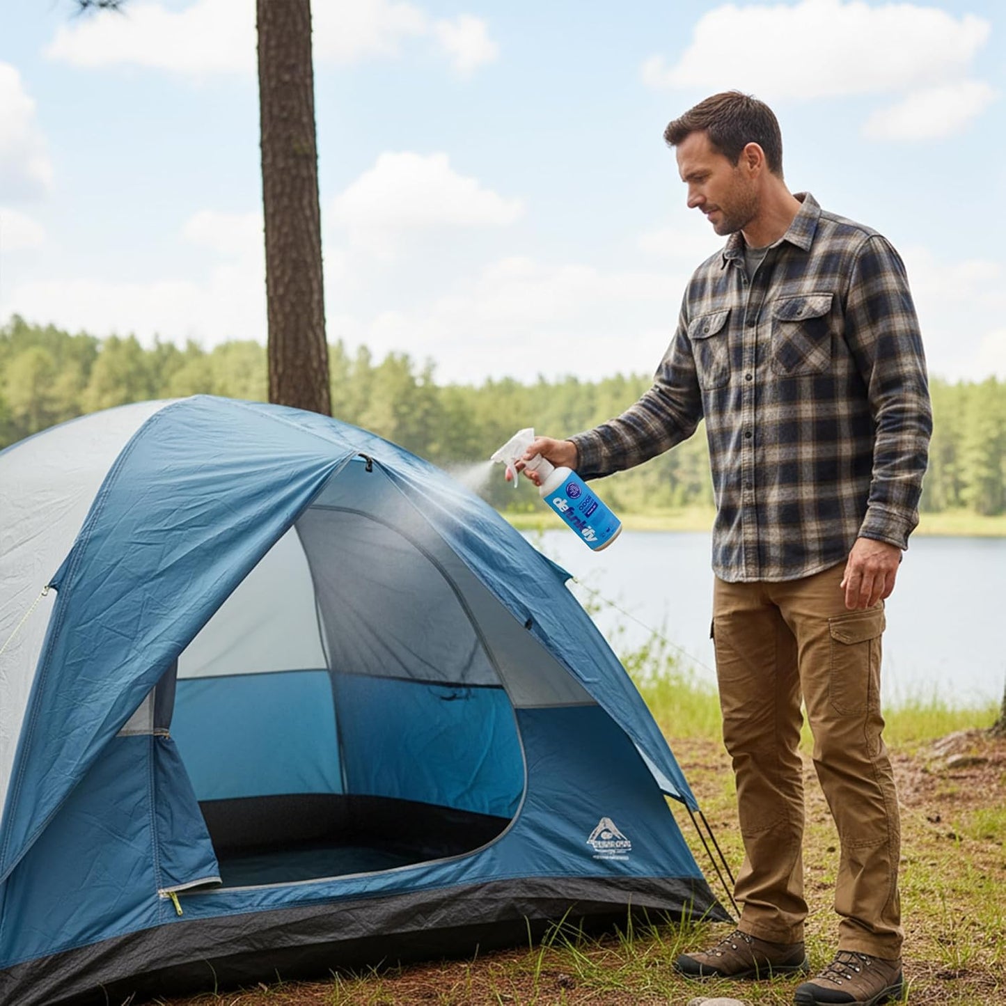 Odor Remover Spray, 16oz (2-Pack). 'Fresh Air' Essential Oil Odor Eliminator for Strong Odors on Fabric, Shoes, Activewear. 'ProvenSafe' Deodorizer for Pets, Kids & Sensitive Gear w/Ionic Silver