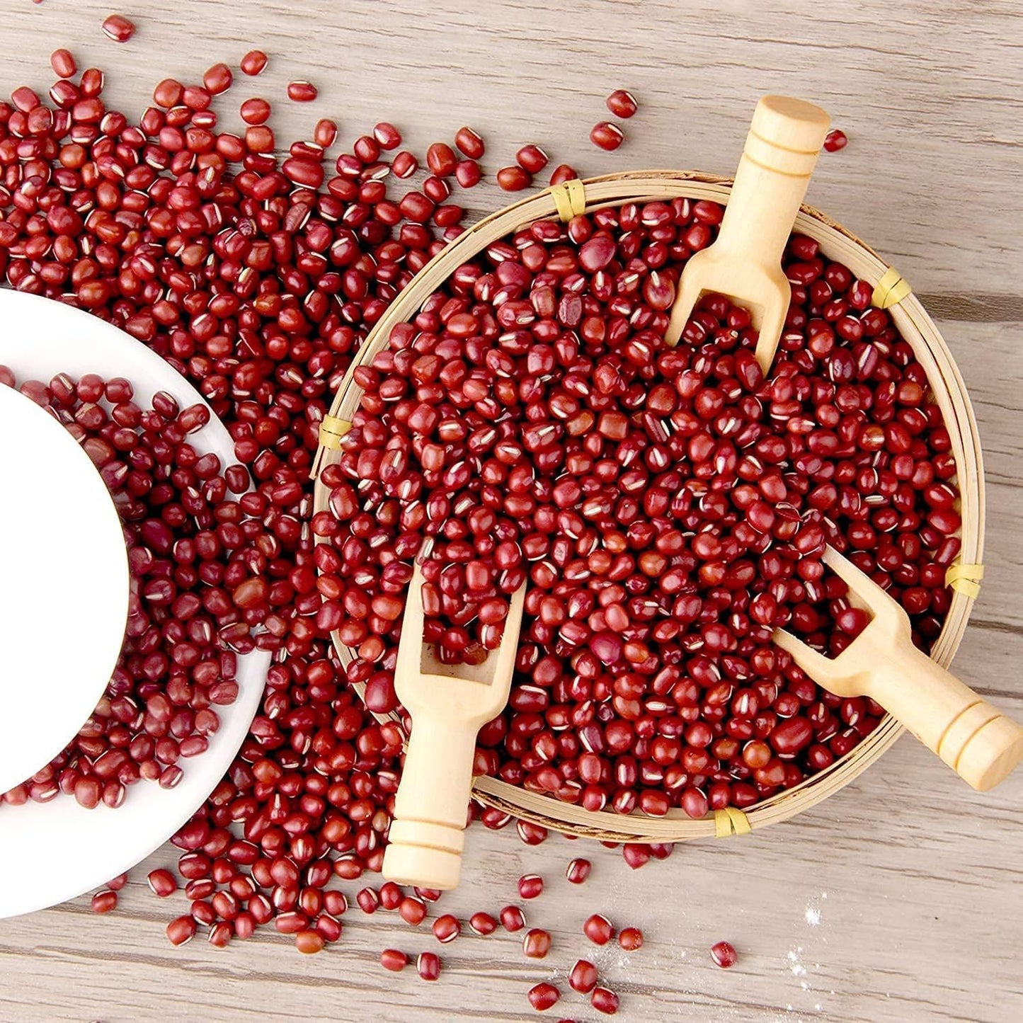 8pcs Mini Wooden Spoons，Mini Bamboo Spoons for Bath Salts, tea scoop, Washing Powder spoon，wooden candy spoon