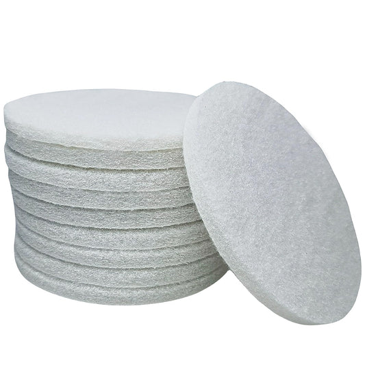 10 Pack 5 Inch 2000 Grits Multipurpose Scrubber Scouring Pads Flocking Scuff Pads -Hoop and Loop Scuff Pads Conditioning Discs Polishing Pad for Furniture Automotive Cleaning, Rust Removal
