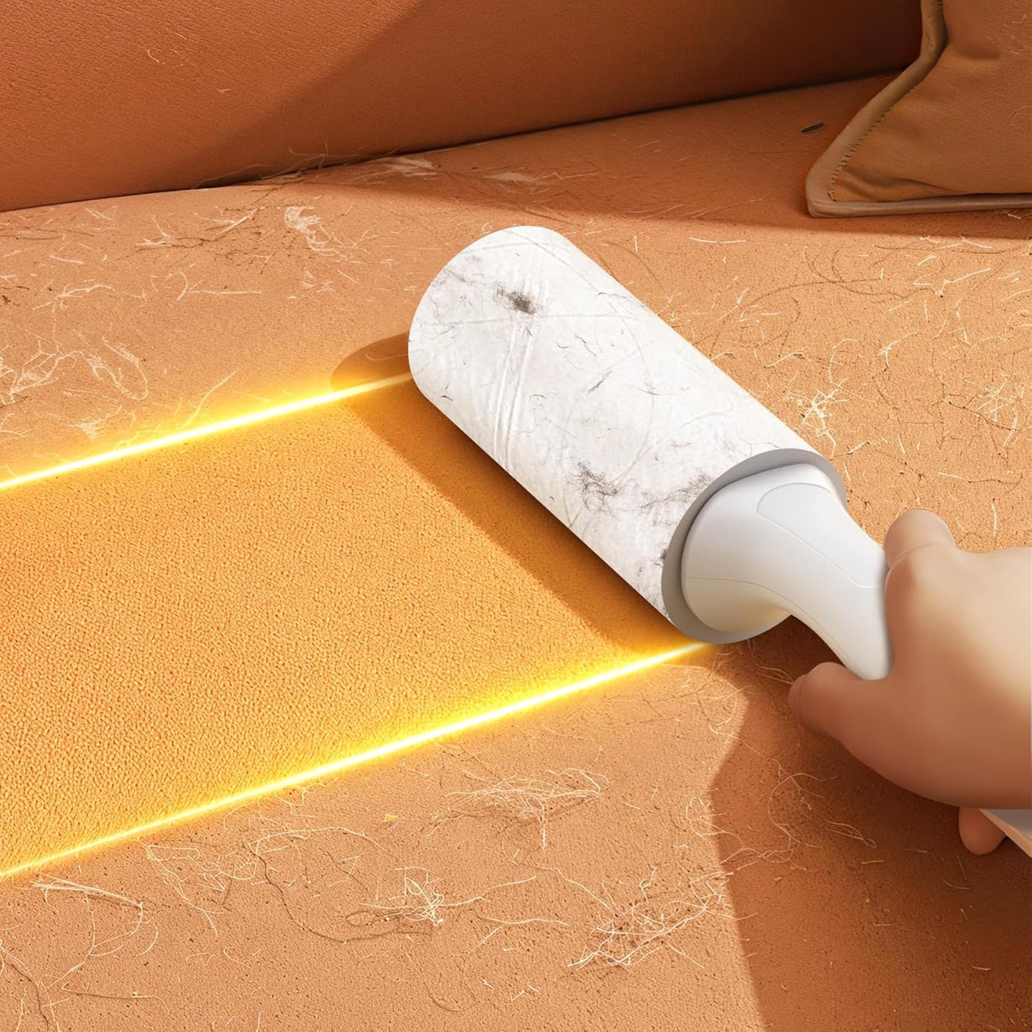 Extra Sticky Lint Roller for Pet Hairs 100 Sheets Lint Rollers with Reinforced 1 Handles and Tough Paper