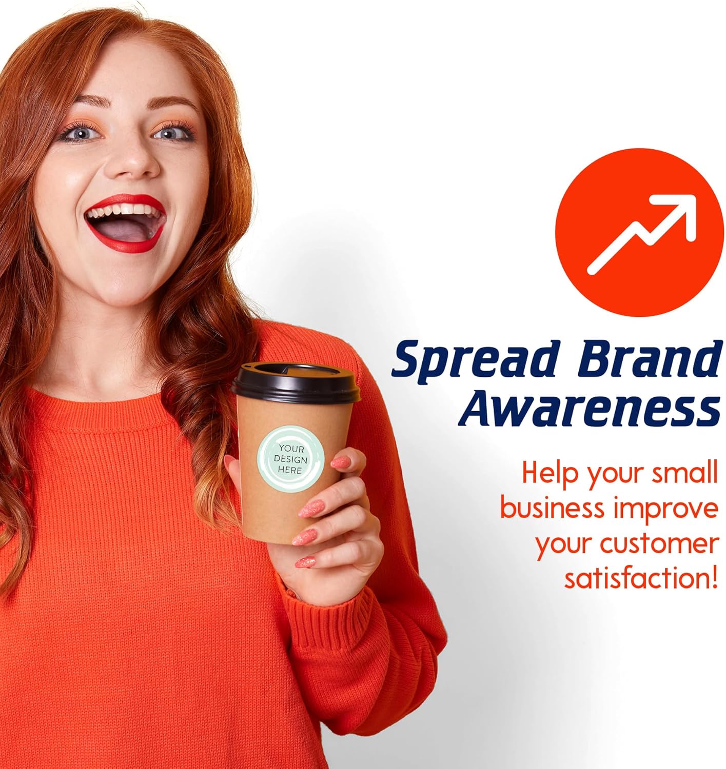 100 Custom Vinyl Stickers - Upload Your own Image, Text, Design, Logo - Personalized Logo Labels for Handmade, Packaging, Bottle, Jars, Candle, Brand Stickers (Mint, 2x2)