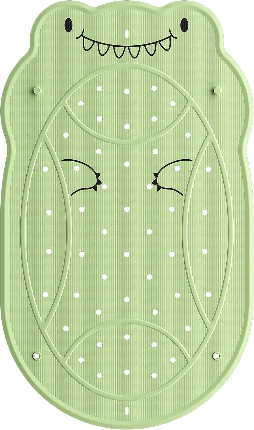 UNEEDE Dinosaur Kids Bathtub Mat - Extra Thick Rubber Shower Mat for Toddlers, 30"x18" Bath Mat with 100+ Suction Cups, Machine Washable Tub Pad for Babies & Children's Bath Time Comfort