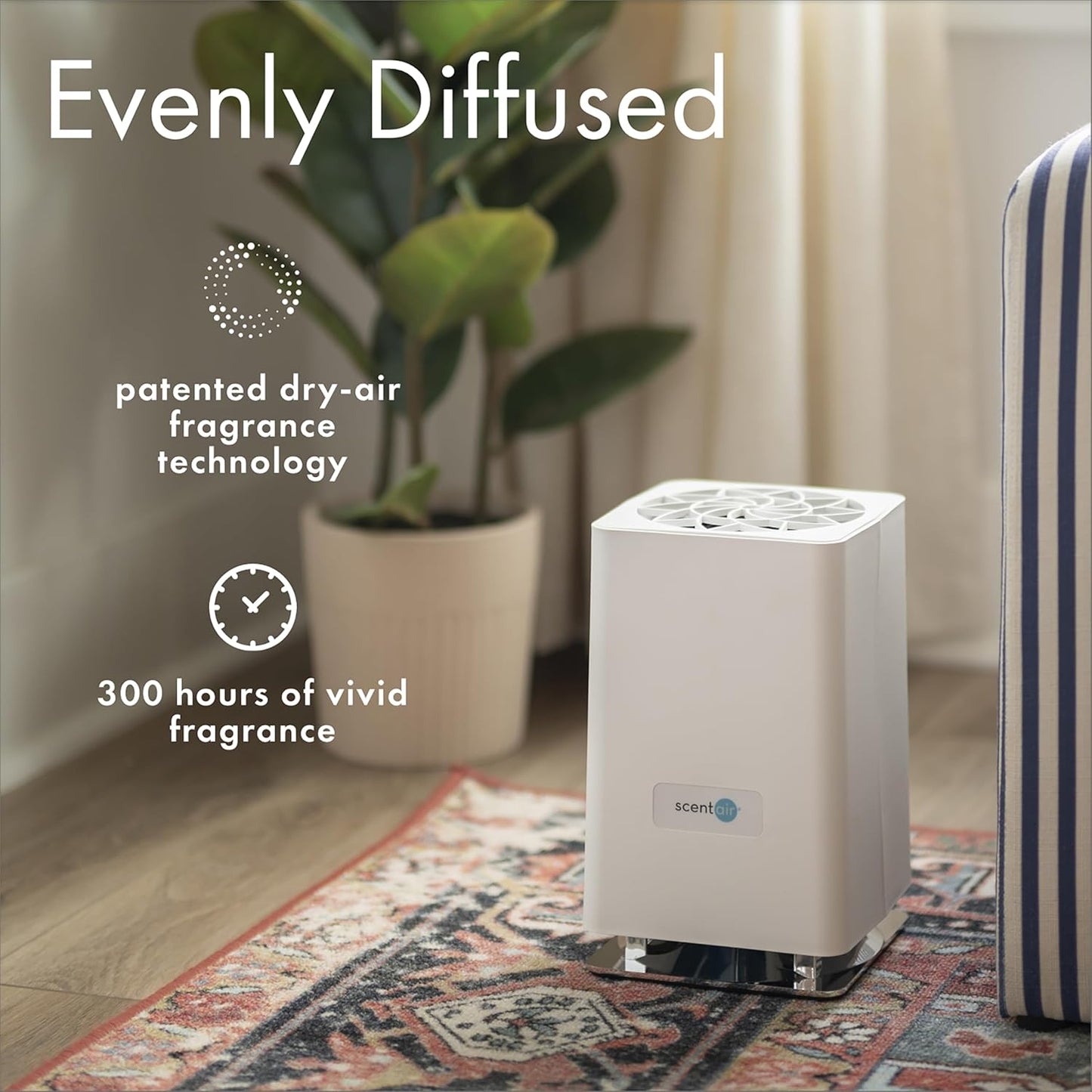 ScentAir Whisper Home Monthly Plug-in Refill, Fragrance Cartridge for Home and Office, ECO Allure