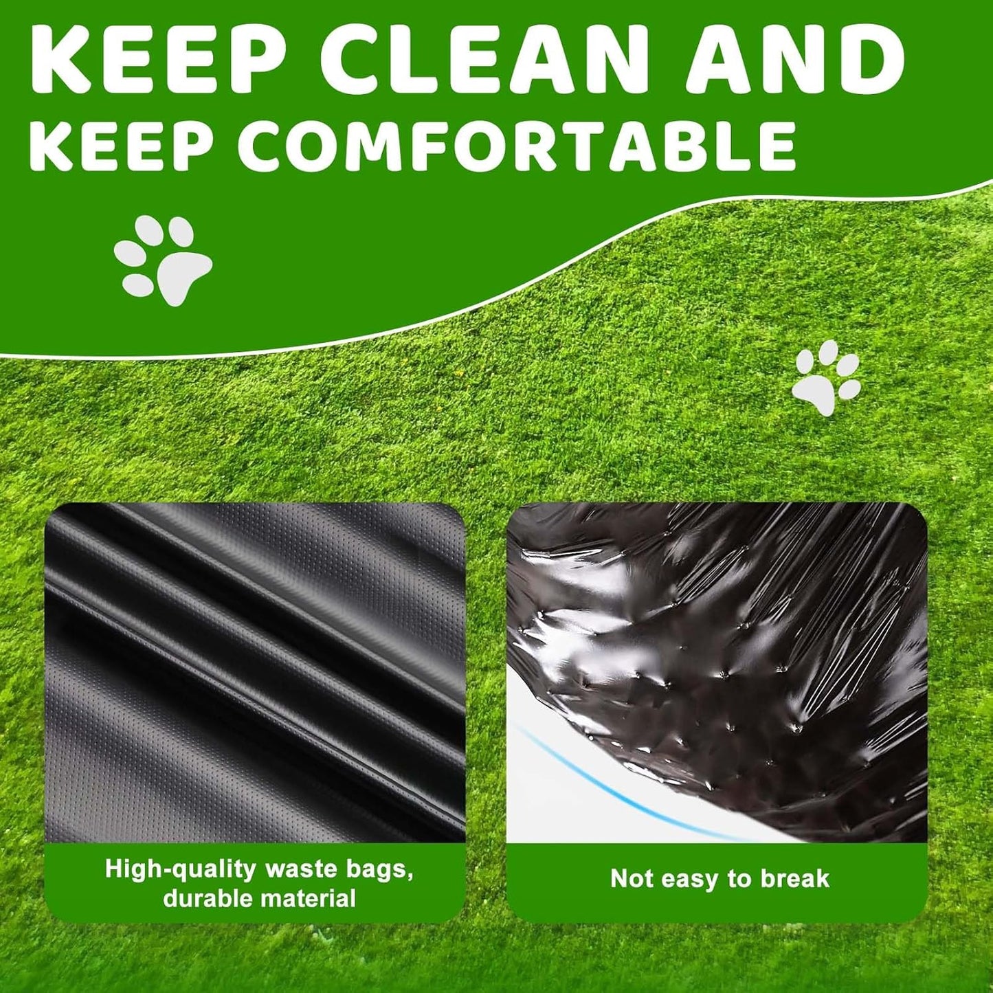 Dog Poop Trash Can Outside, 20L/5Gallon Dog Waste Trash Can with Lid, Pedal and Removable Inner Waste Bin, Pet Poop Bucket with 100 Bags, Red