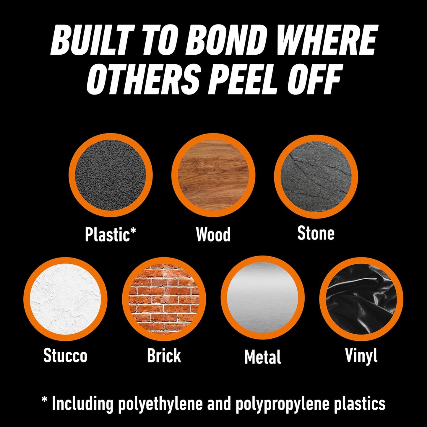 Gorilla All Weather Duct Tape, Black, 1.88" x 25 yd (Pack of 25) - UV and Temperature Resistant Waterproof Tape for Outdoor Repairs