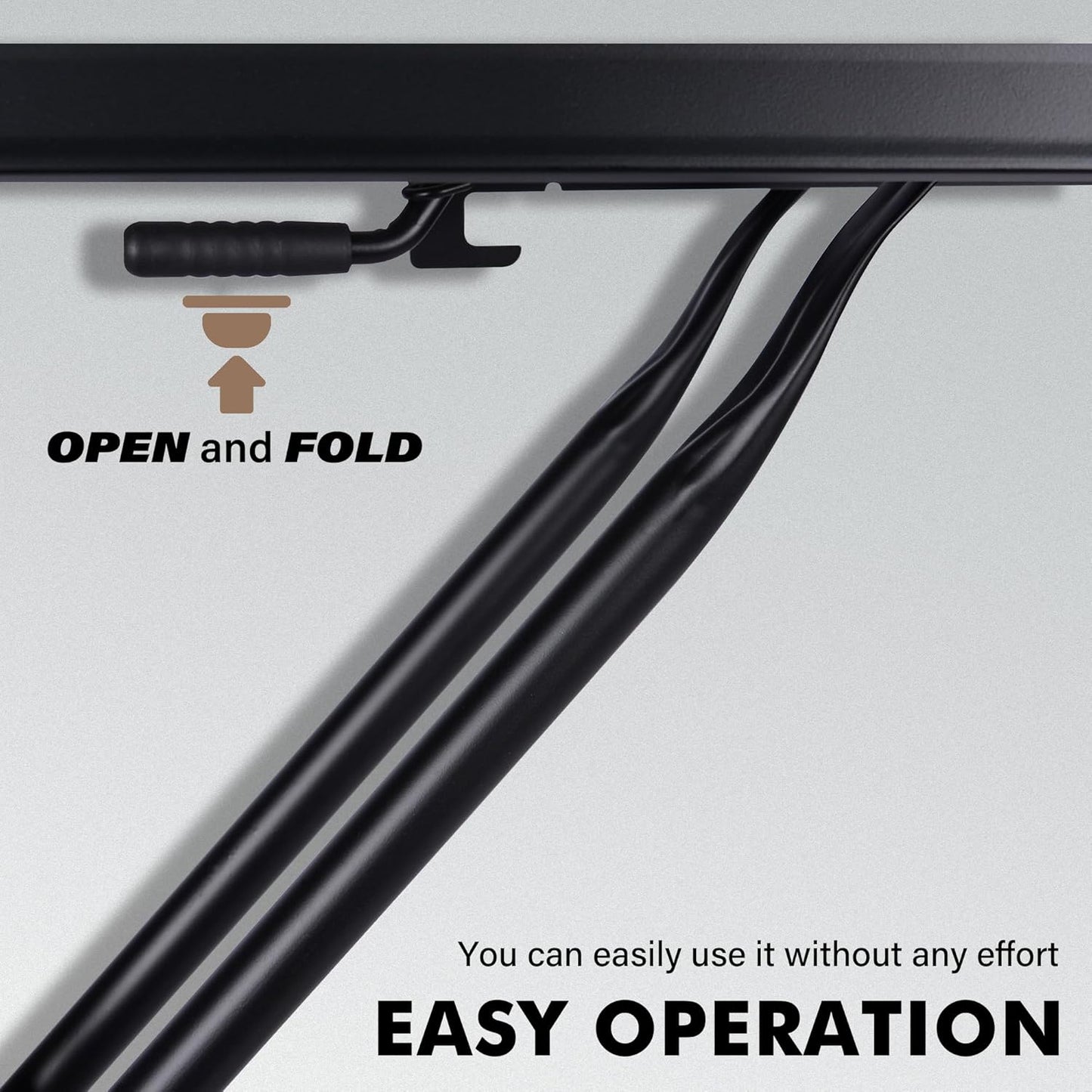 Ironing Board Full Size, Metal Construction Iron Board with Extra Thick Heavy Duty Padded Cover, Stable Structure, Anti-Skid Feet