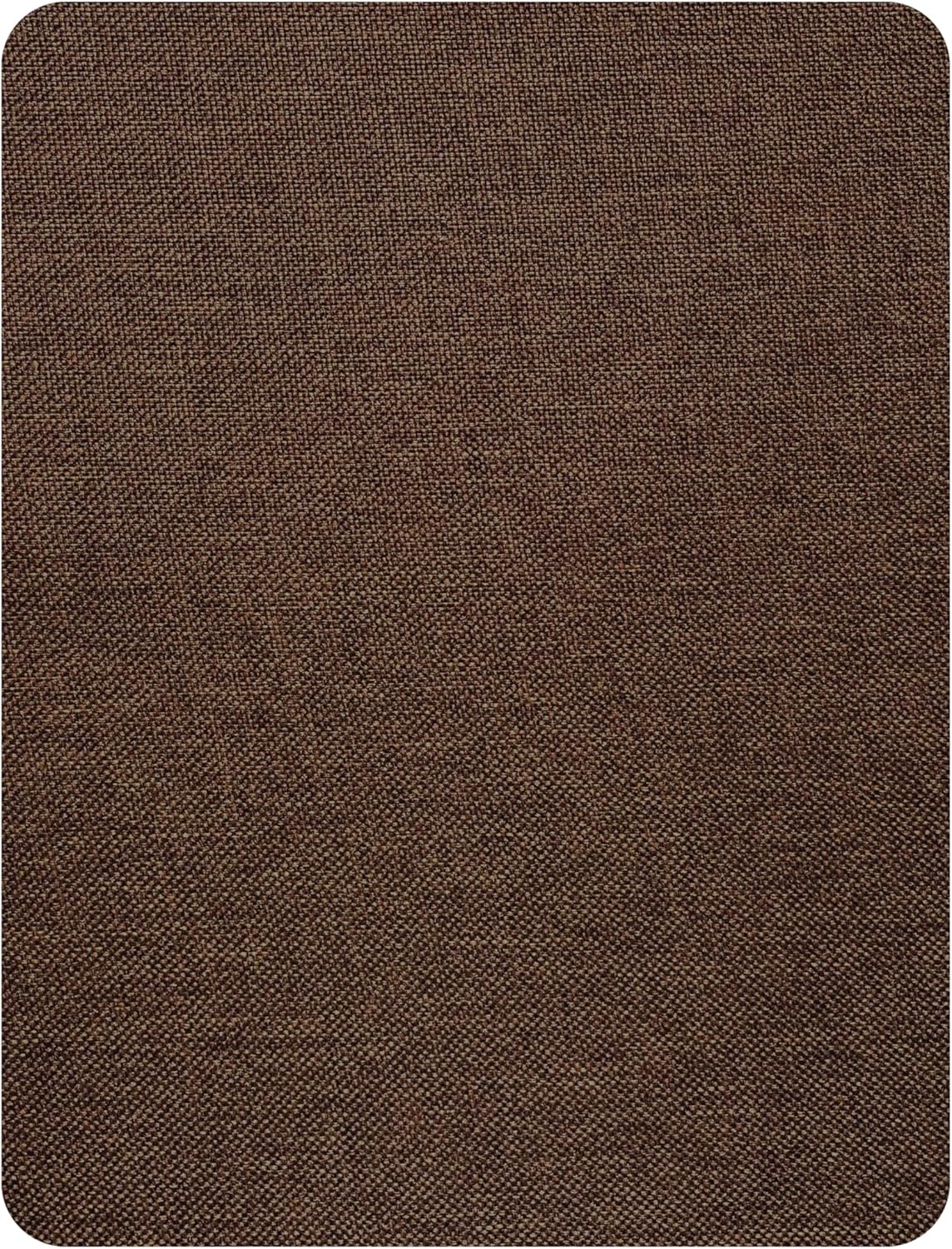 KING MOUNTAIN Coarse Linen Repair Patches, Self-Adhesive Linen Fabric Patches, 8X11 inch, Multi Color, Can be Used for Linen Sofa Repair and Linen Clothes Repair(8" x 11",Coffee Brown)